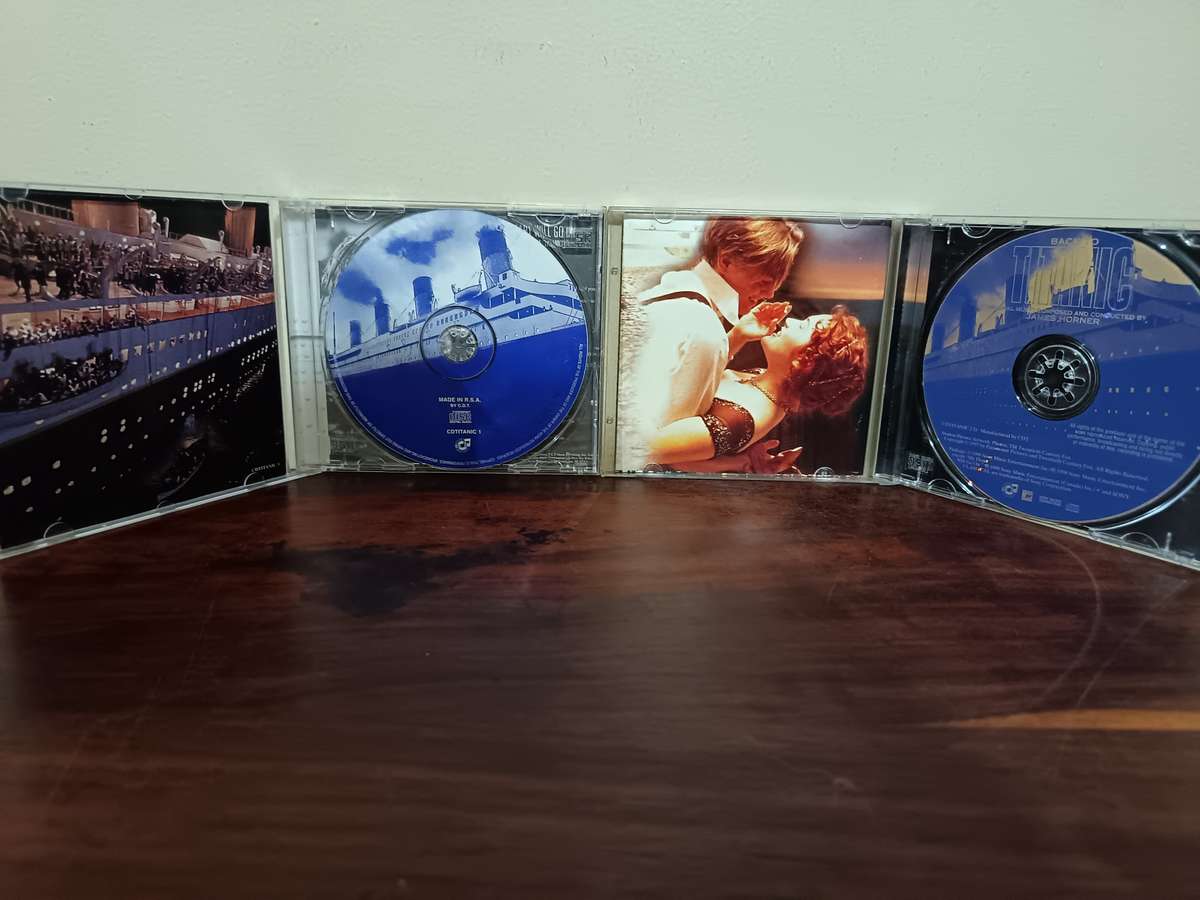 Titanic Blu-ray and CD Collection