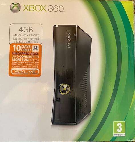 XBox 360 4Gb Black Console