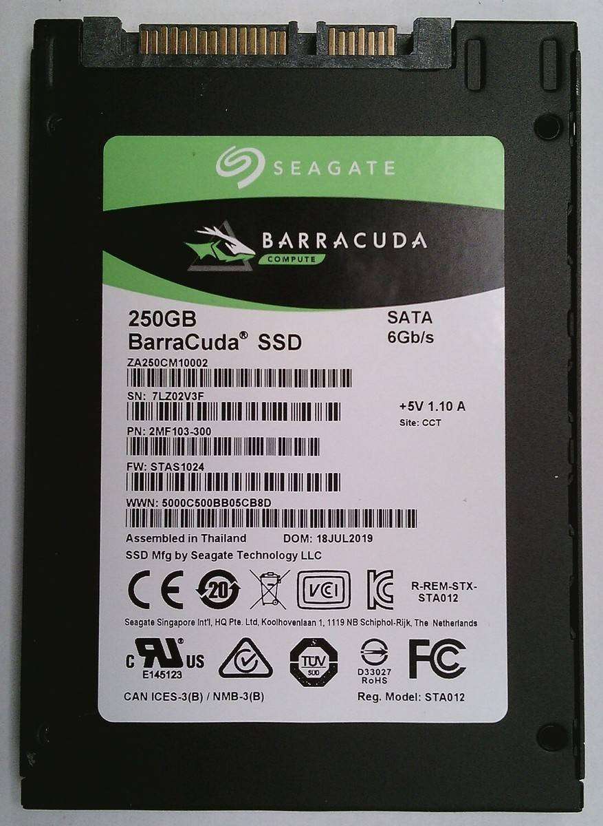 Seagate Barracuda 250GB SSD 3.5"