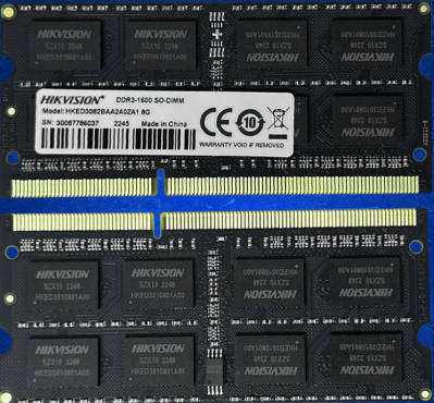 Hikvision 8GB 1600MHZ DDR3 SODIMM for Laptops