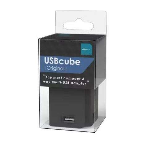 4-Port USB Charging Cube Allocacoc Original 2x USB A and 2x USB C
