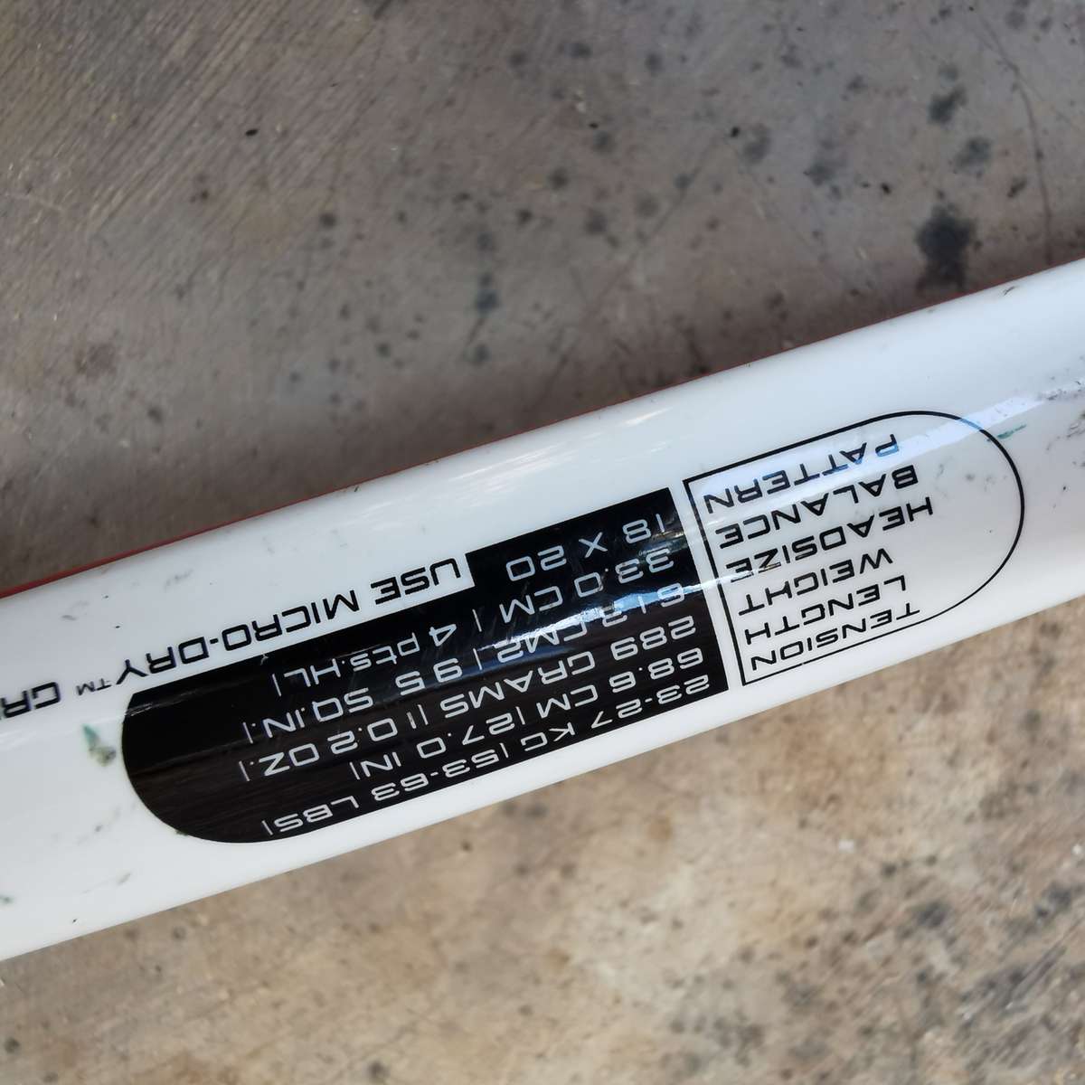 Wilson Tennis Racket.