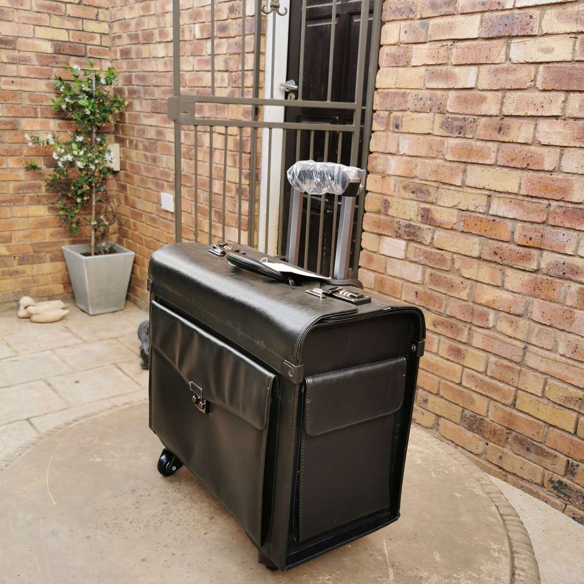 Laptop Pilot Case with 4 Wheels