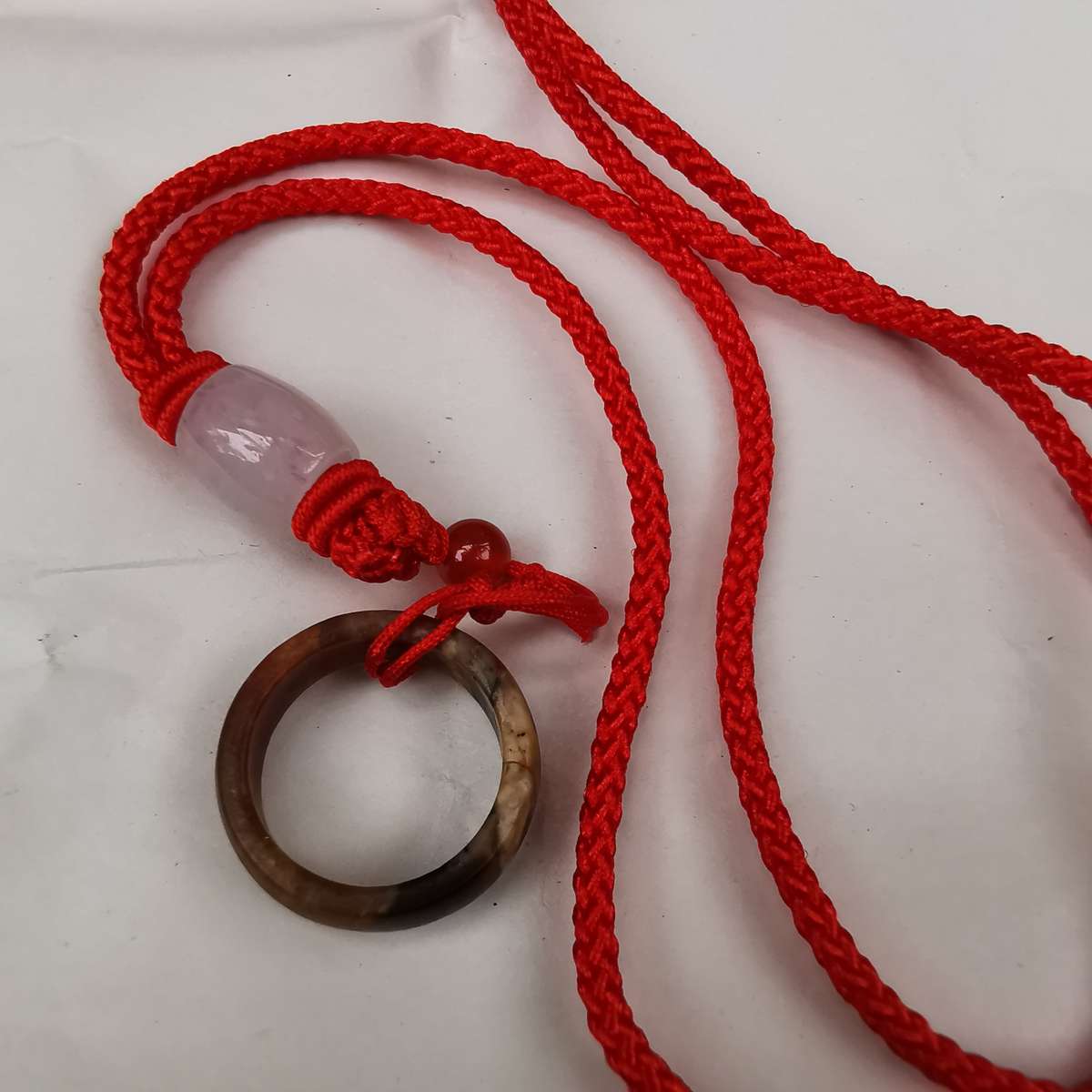 Antique Chinese Hotan jade ring(Late Qing Dynasty1875-1912)