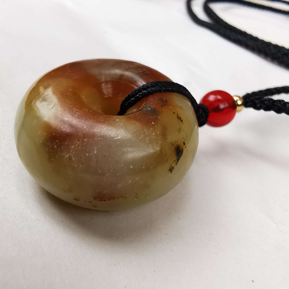 Antique Chinese Hotan jade Pendant(Late Qing Dynasty1875-1912)