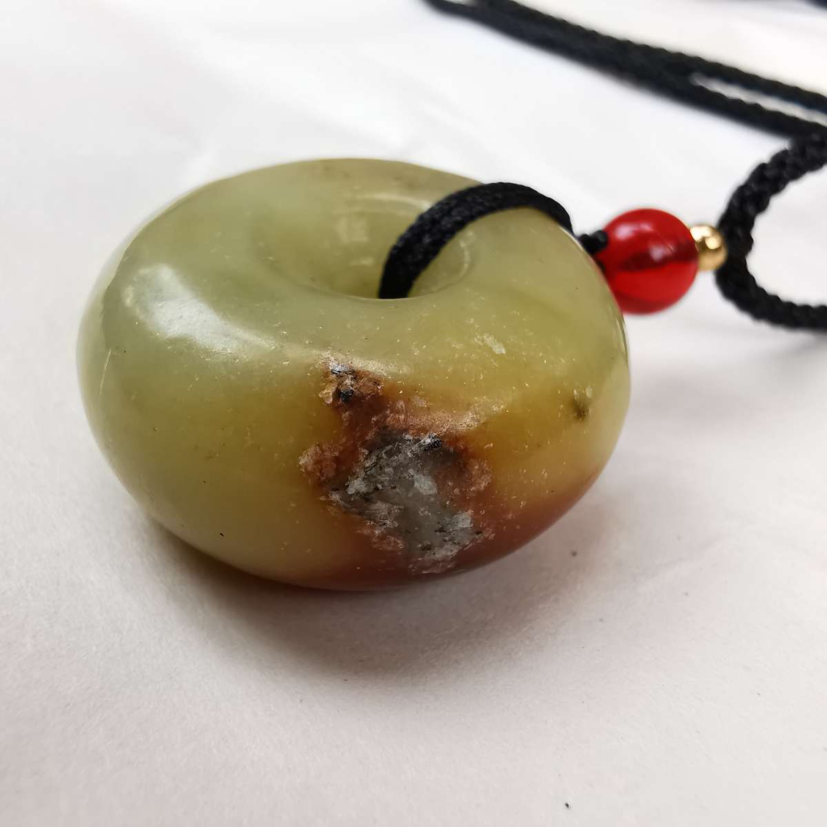 Antique Chinese Hotan jade Pendant(Late Qing Dynasty1875-1912)