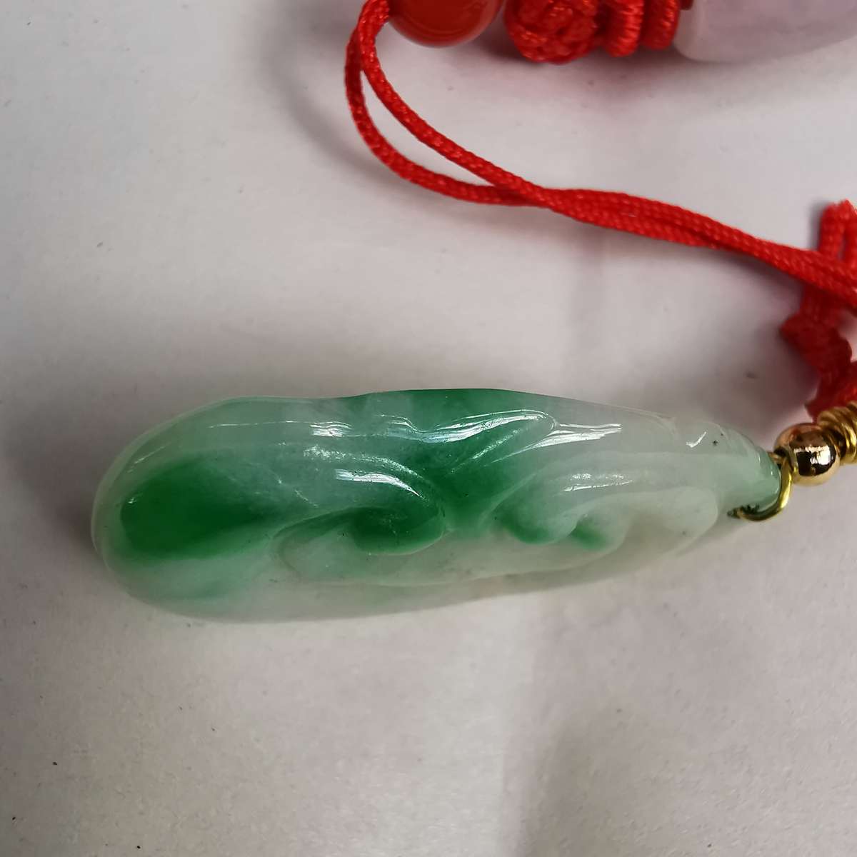 Antique Chinese Hotan jade Pendant RUYI pattern(Wishes)