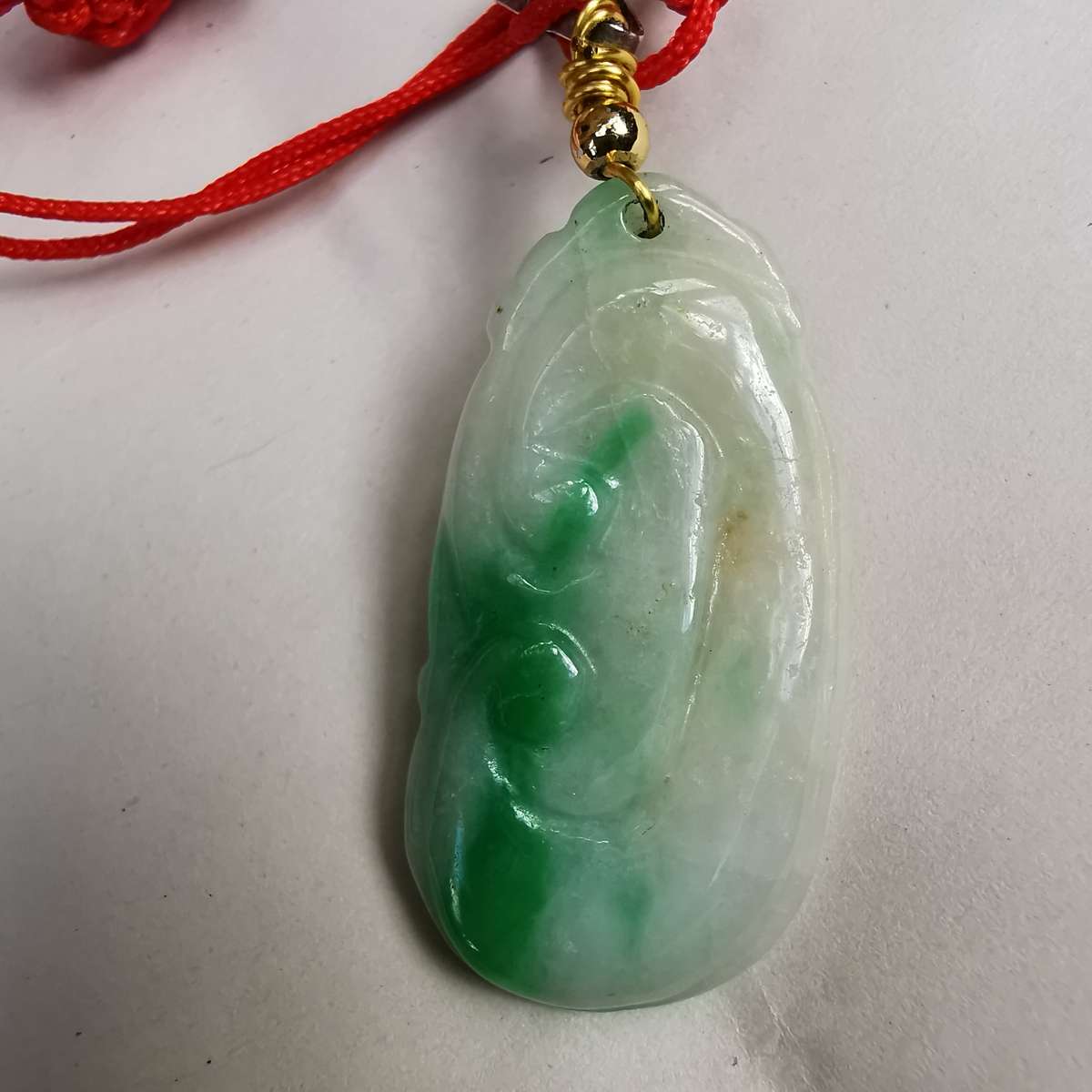 Antique Chinese Hotan jade Pendant RUYI pattern(Wishes)