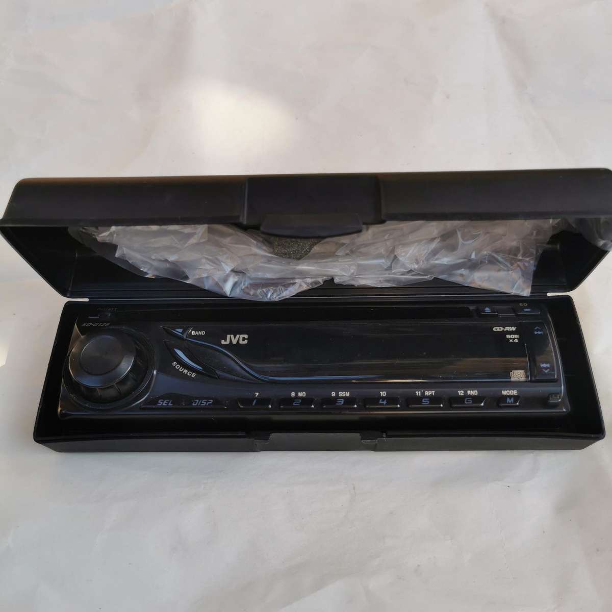 JVC car CD player front
