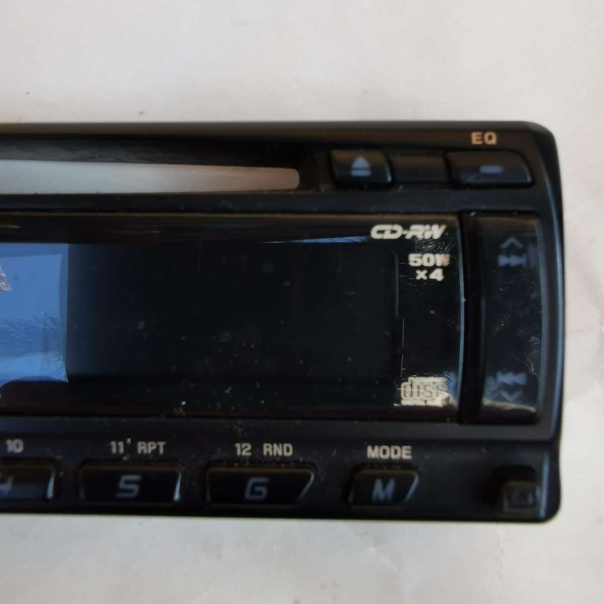 JVC car CD player front