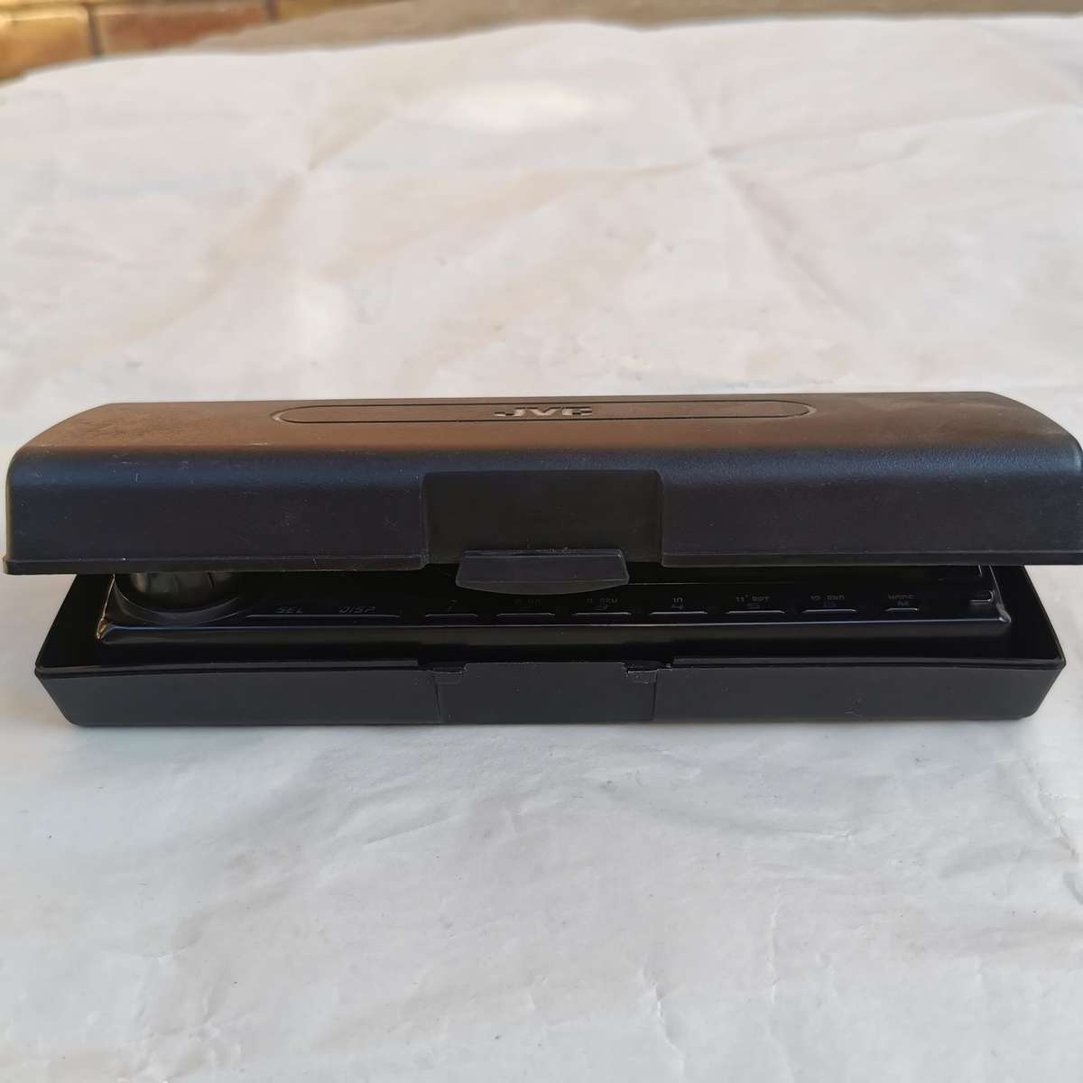 JVC car CD player front