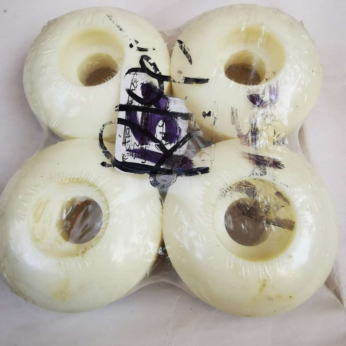 One set of skateboard wheels