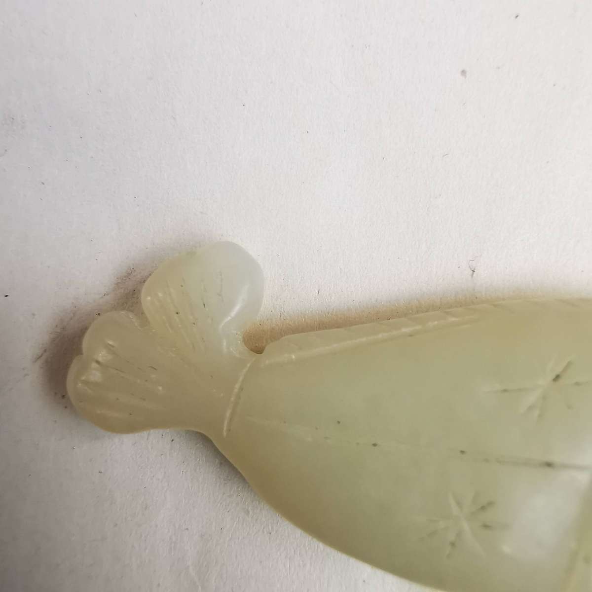 Hetian Jade Fish Pendant