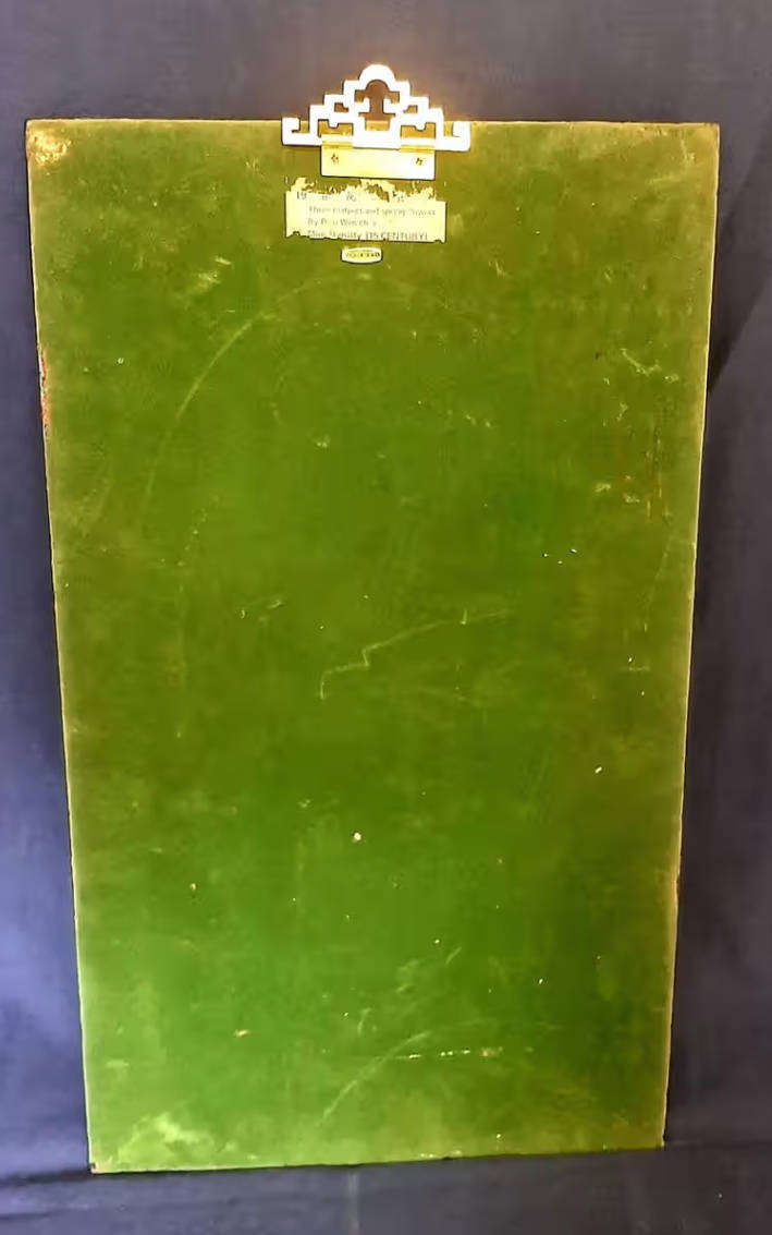 VINTAGE PRINT OF MING DYNASTY - "THREE MATPIES AND SPRING FLOWERS"