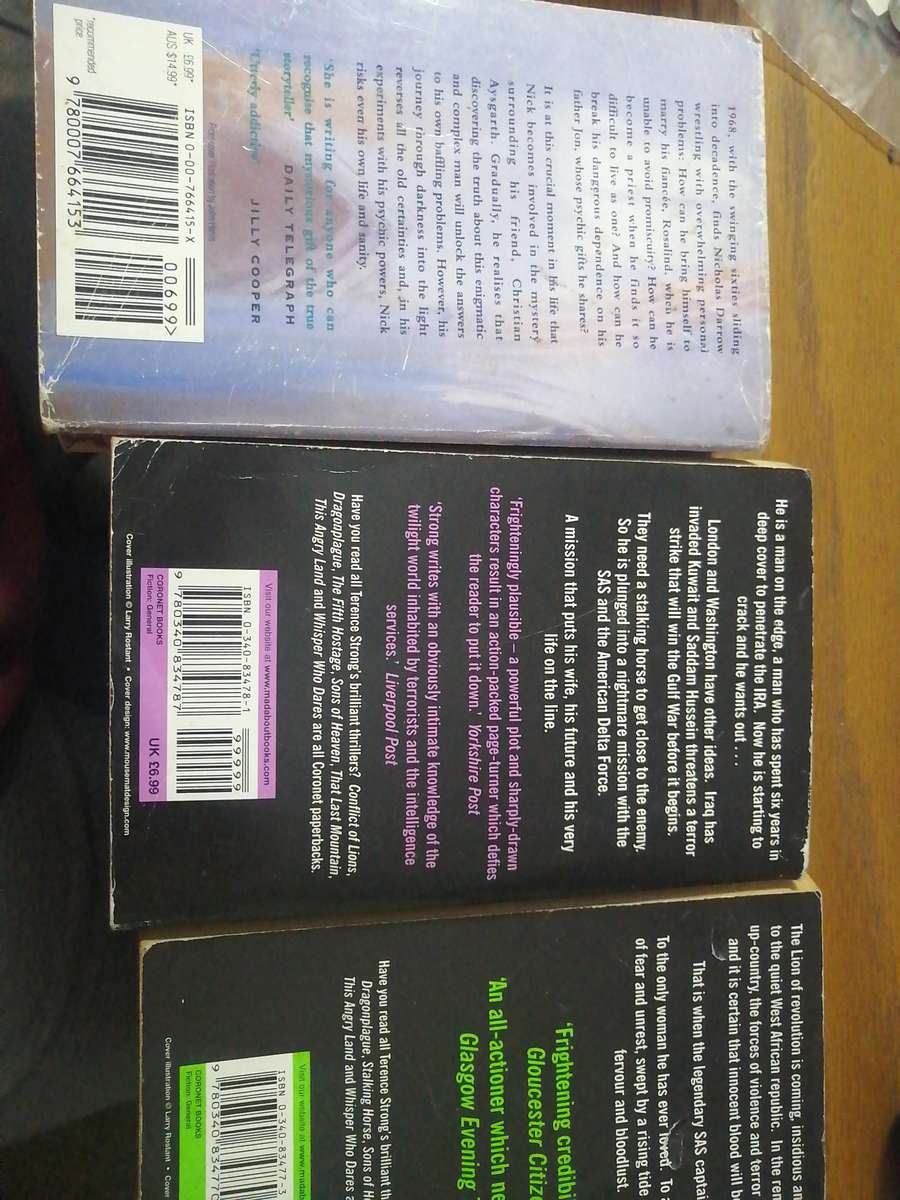 Terence Strong Susan Howatch