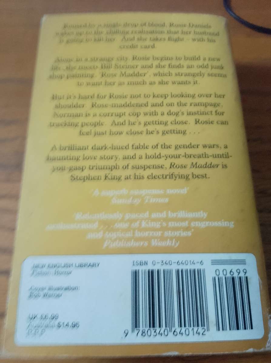 Stephen King. Rose Madder