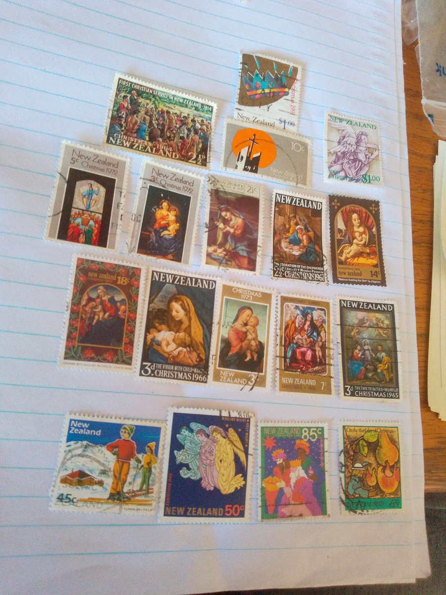 New Zealand Xmas Stamps