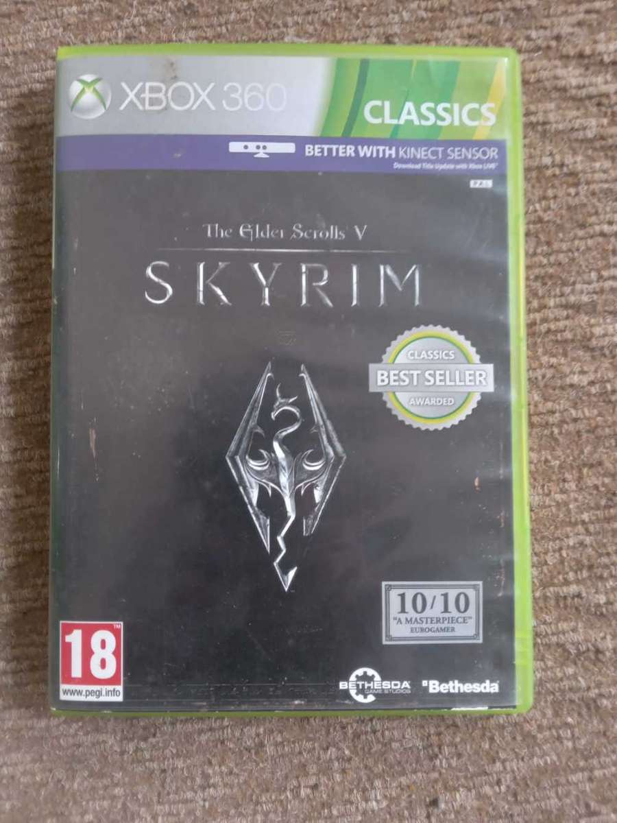 Games - The elder scrolls: Skyrim Xbox 360 game. was listed for 150.00 ...