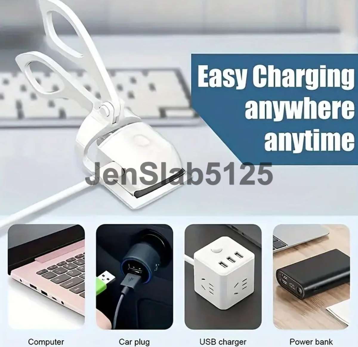 ELECTRIC EYELASH CURLER-RECHARGEABLE