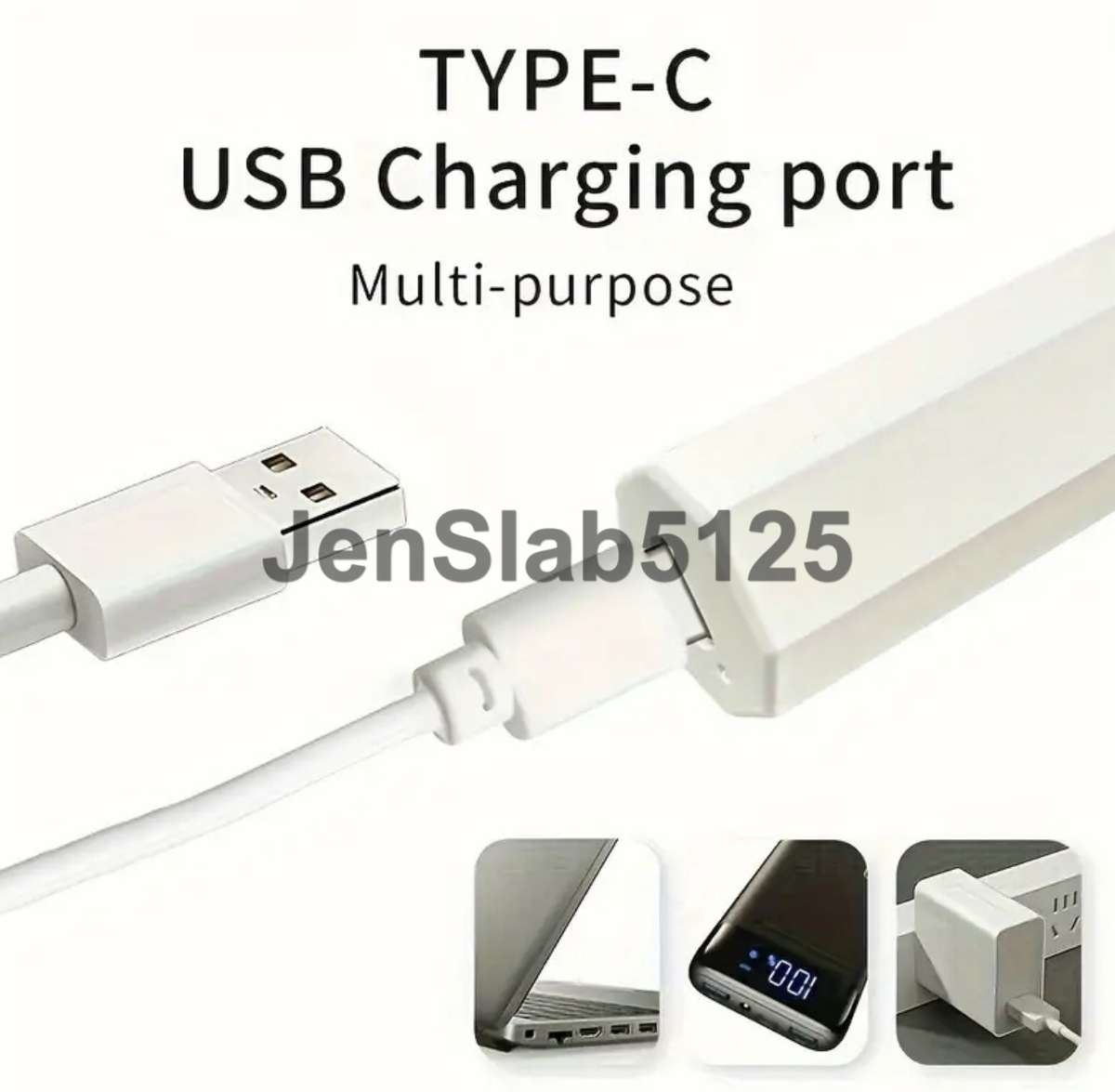 MINI RECHARGEABLE UV LED NAIL LAMP (WHITE)