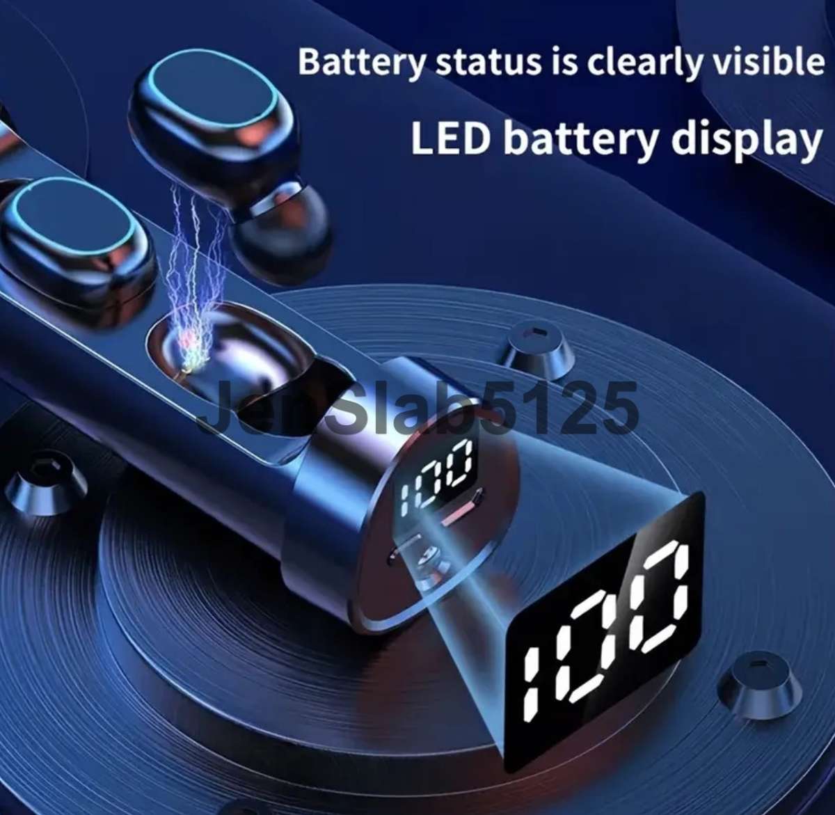 TWS N21 Wireless Earbuds with led flashlight