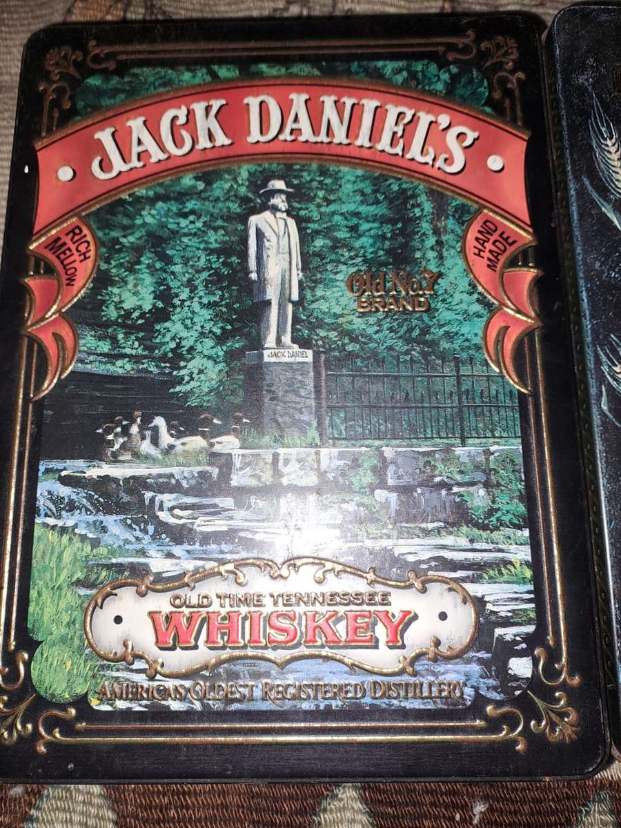 3 x Vintage Jack Daniels Tins (empty)