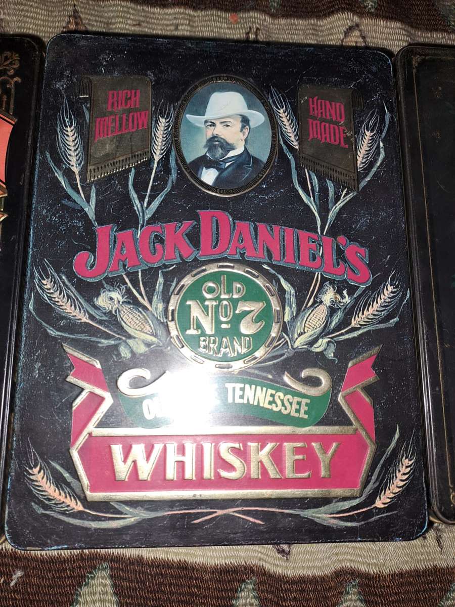 3 x Vintage Jack Daniels Tins (empty)
