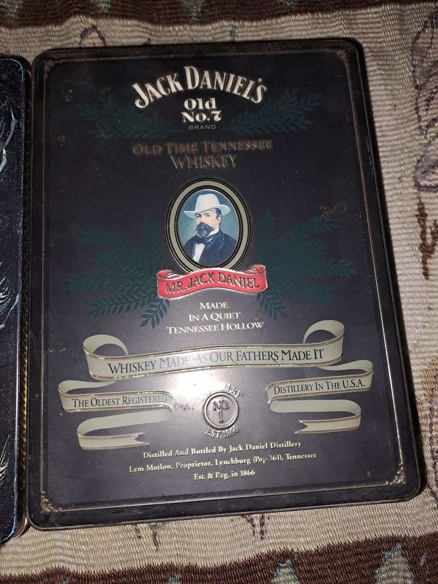 3 x Vintage Jack Daniels Tins (empty)