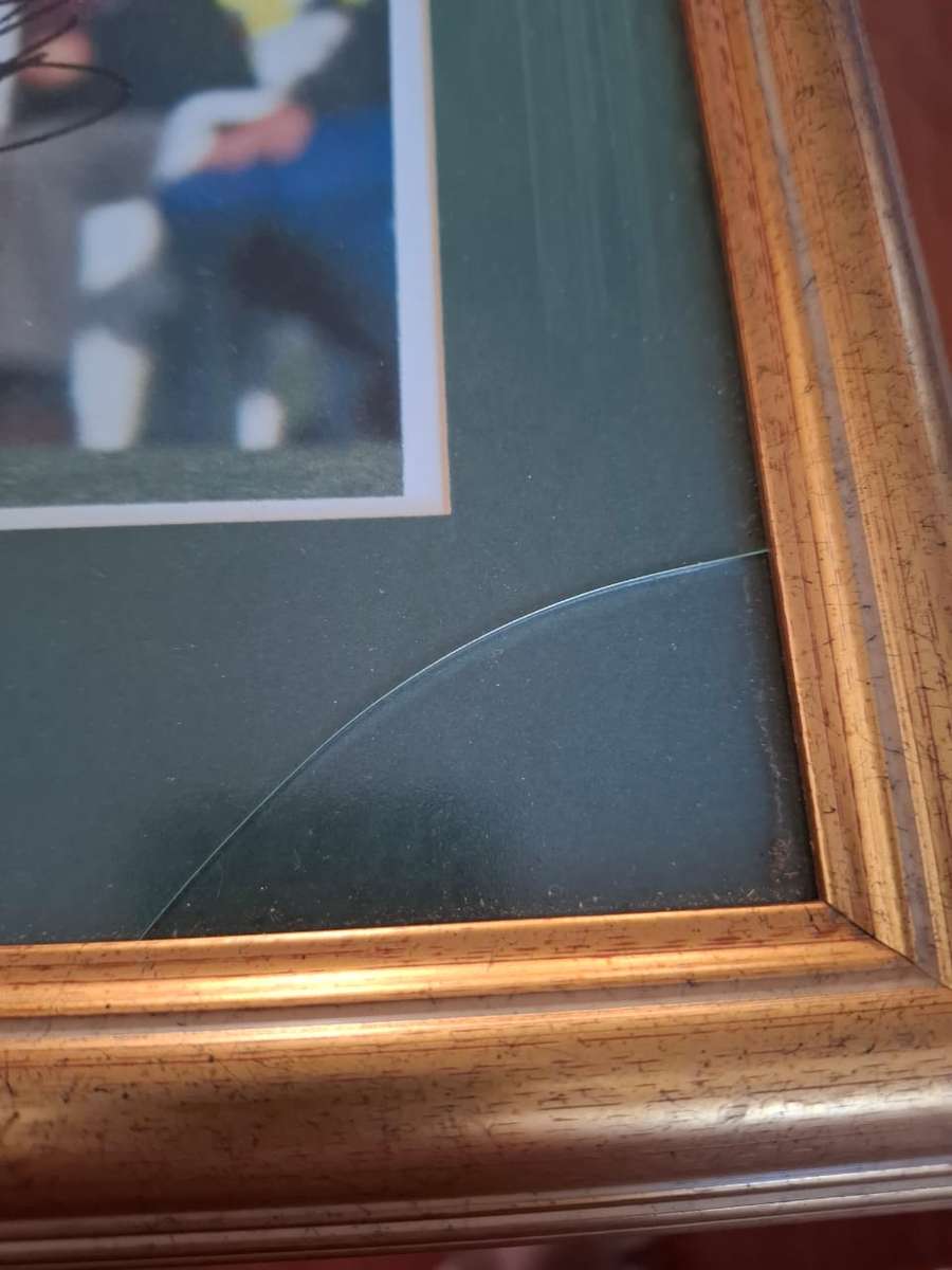 Joost van der Wezthuizen, Springbok legend, signed and framed