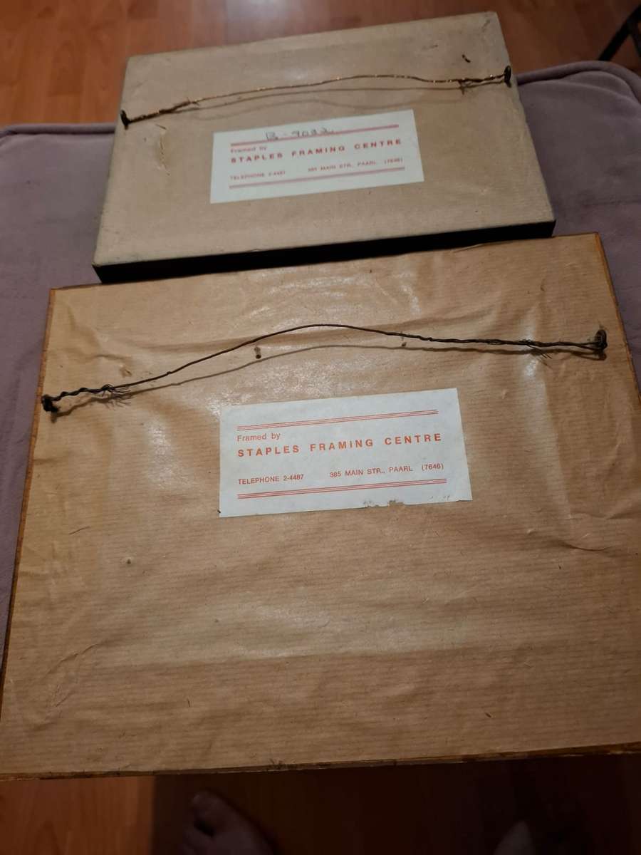 2 x Lovely Celia Walsh Diehl still life paintings(no glass)