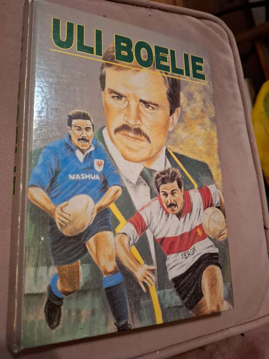 Rugby, Uli Boelie (Uli Schmidt autobiography) Signed, 198 pages, Hardcover