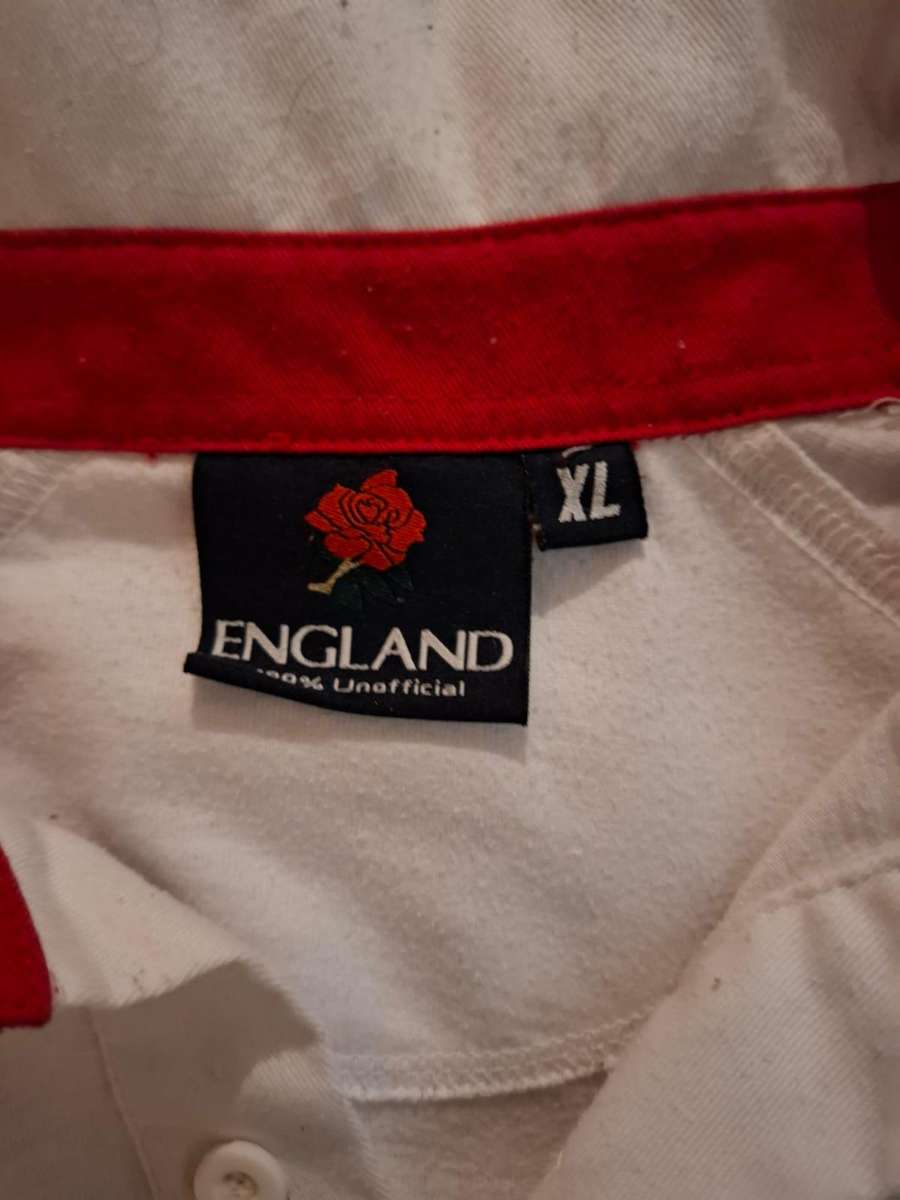 England rugby jersey, XL, by English Apparel