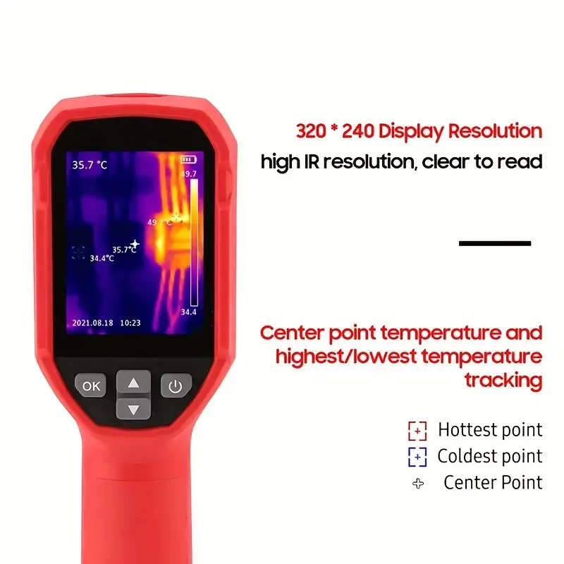UNI-T Industrial Infrared Thermal Imaging Handheld Thermal Camera