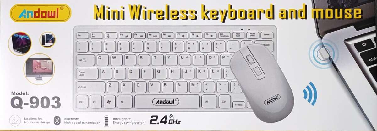 Wireless Keyboard and Mouse Combo For PC Computer & Apple Imacs