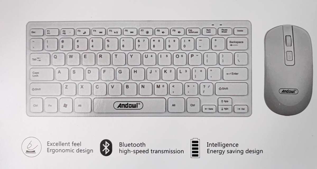 Wireless Keyboard and Mouse Combo For PC Computer & Apple Imacs