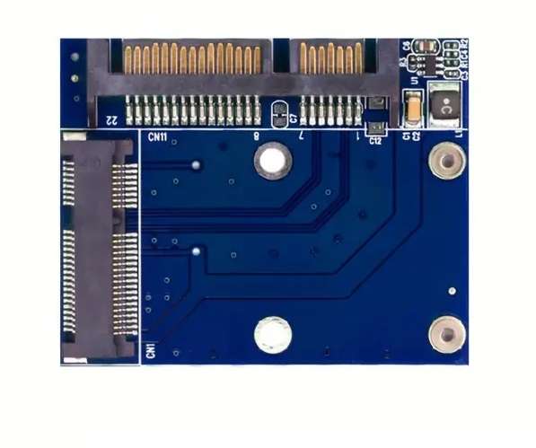 mSATA SSD to SATA Converter Card, MSATA to 22pin SATA Adapter