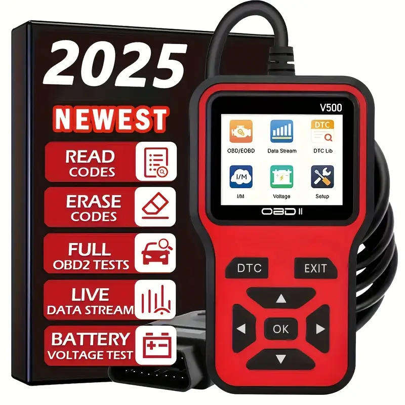 2025 OBD2 Scanner OBDII Car Fault Detector Scanner Diagnostic for Most Car Models