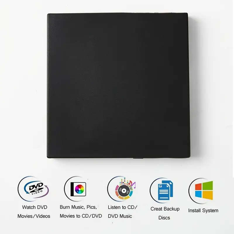 Compact USB External CD/DVD Drive