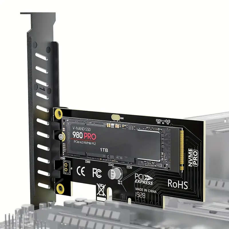 M.2 NVME SSD to PCI Express 4.0 Adapter Converter Card