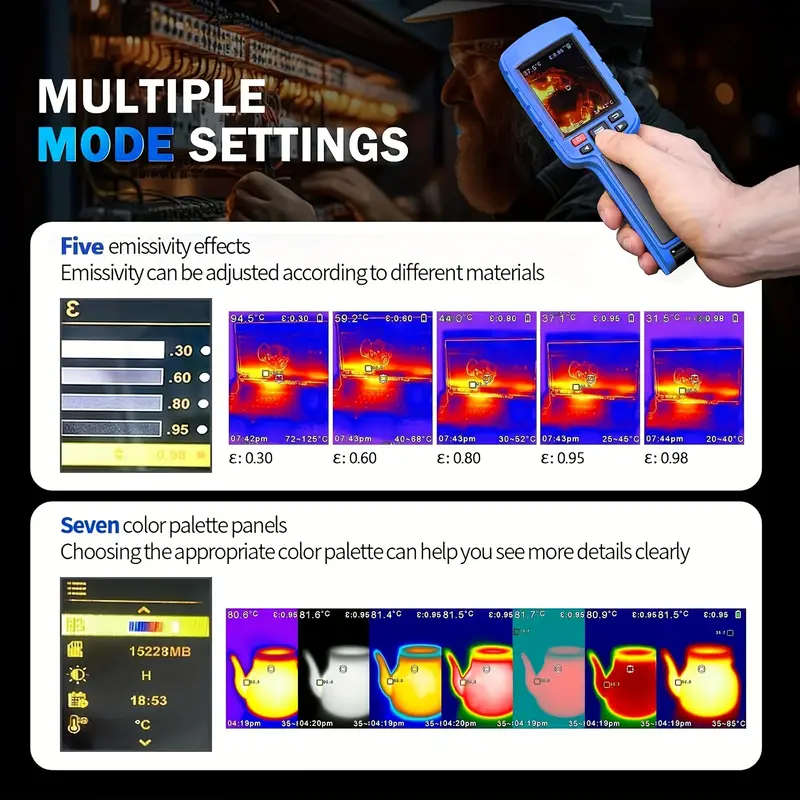 HD Infrared Thermal Imager Handheld Thermal Imaging Camera