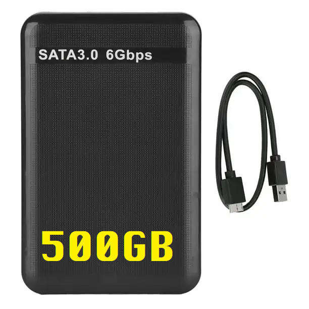 500GB Seagate HDD + USB 3.0 External Hard Drive Case Enclosure