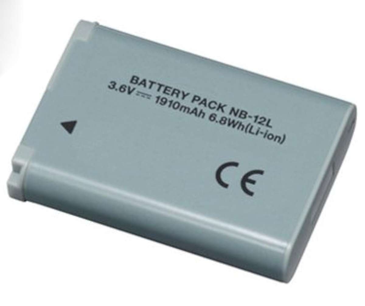 NB-12L replacement Battery Pack for Compatible Canon cameras