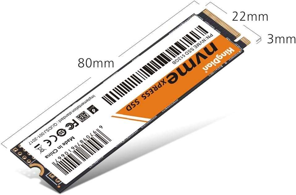 512GB NVMe M.2 2280 Internal SSD