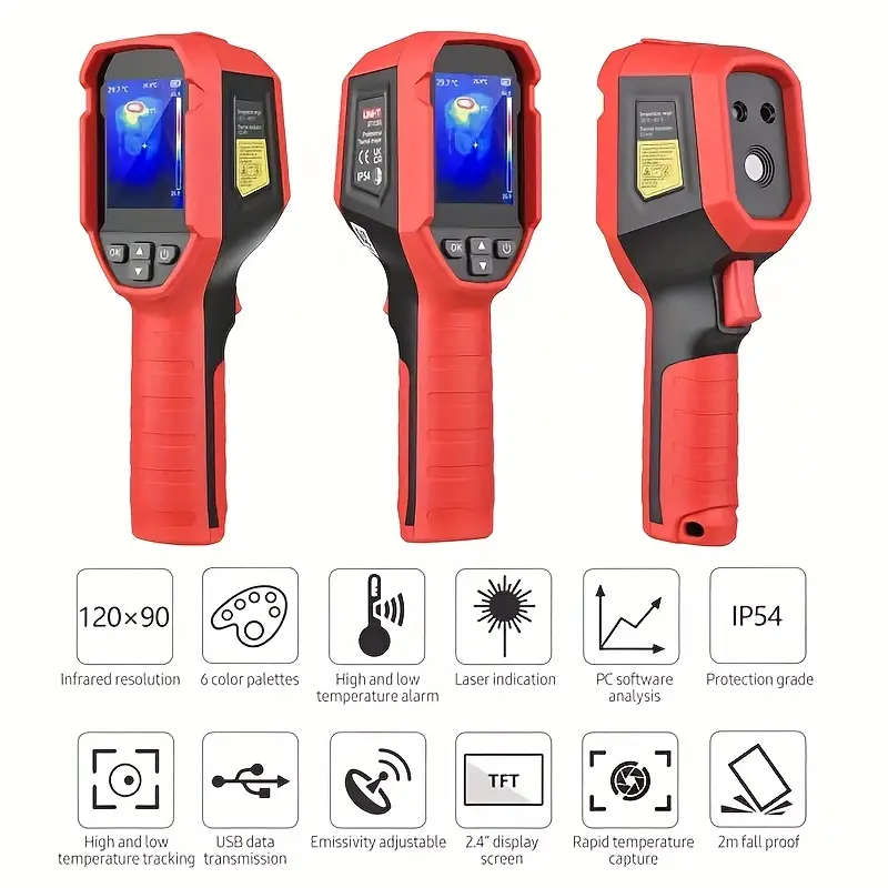 UNI-T Industrial Infrared Thermal Imaging Handheld Thermal Camera