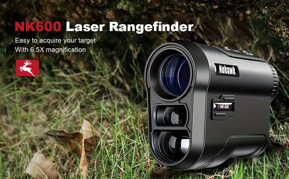 Golf Rangefinder With Angle Switch 600 Yards For Golfing Hunting