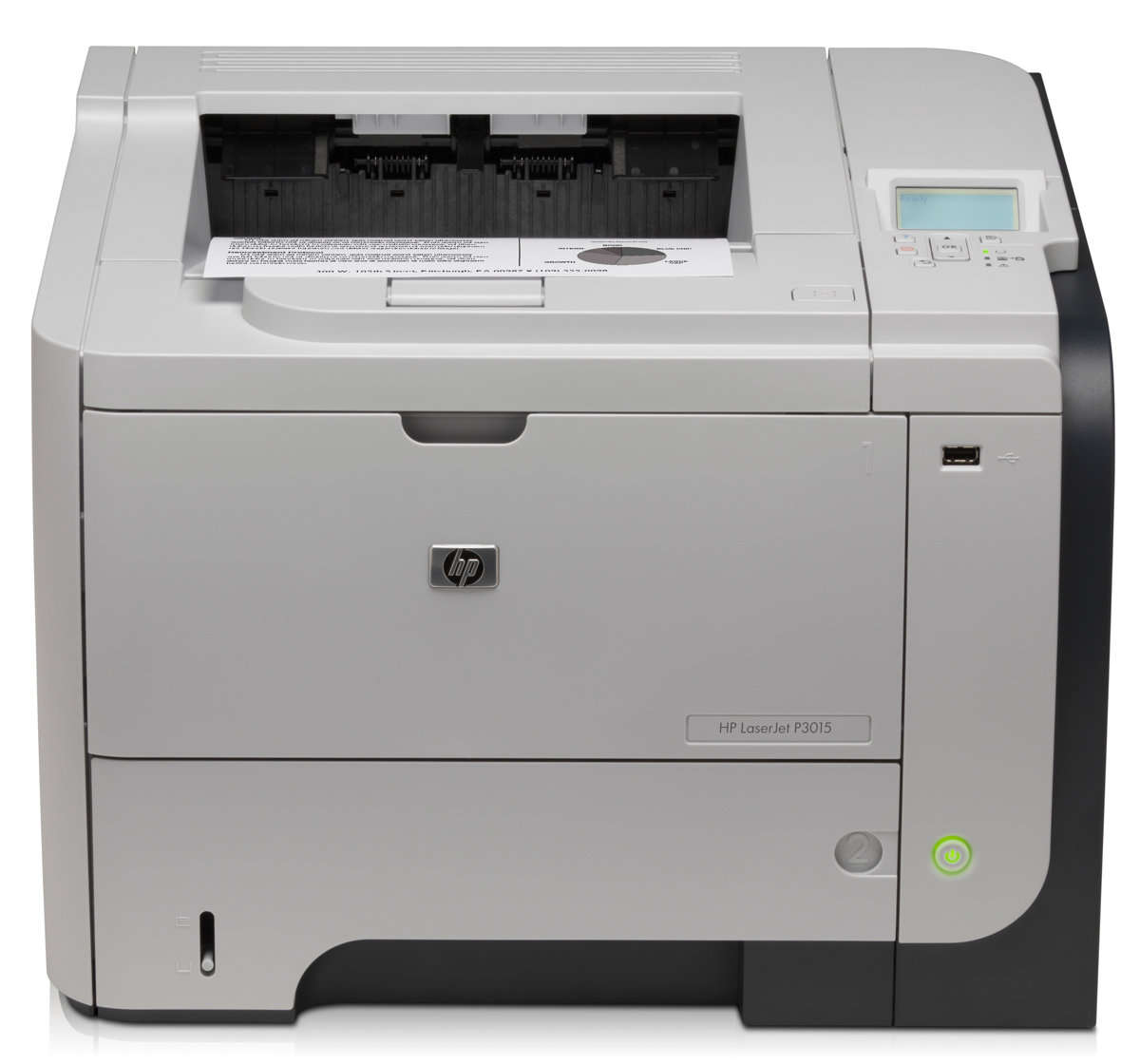 HP Laser Printer LaserJet Enterprise P3015  Printer - 80% Toner Left