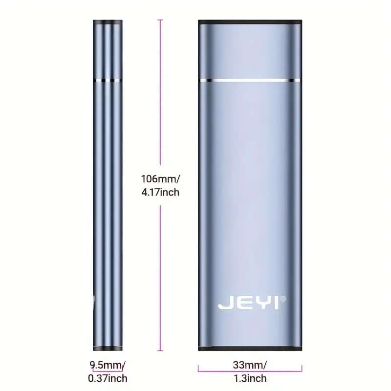 M.2 NVME Portable SSD Enclosure Adapter Aluminum case 10 Gbps USB 3.2 Gen 2