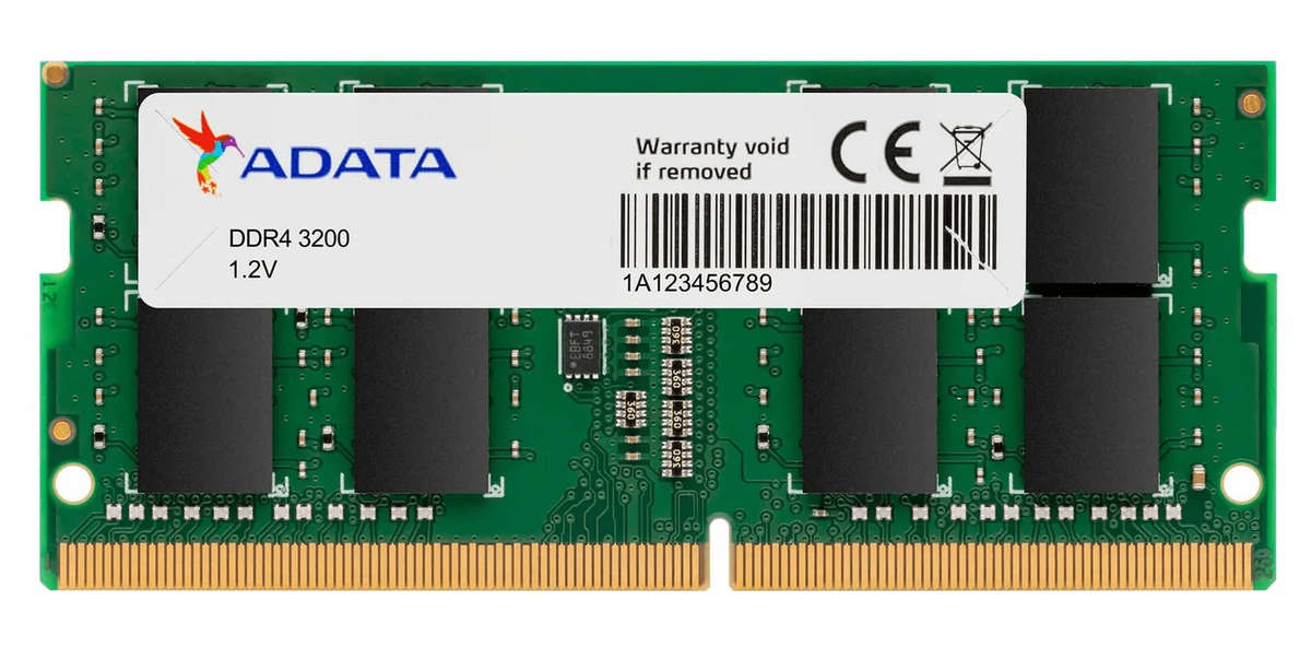 ADATA 8GB DDR4 RAM 3200 MHz Memory Module for Laptops