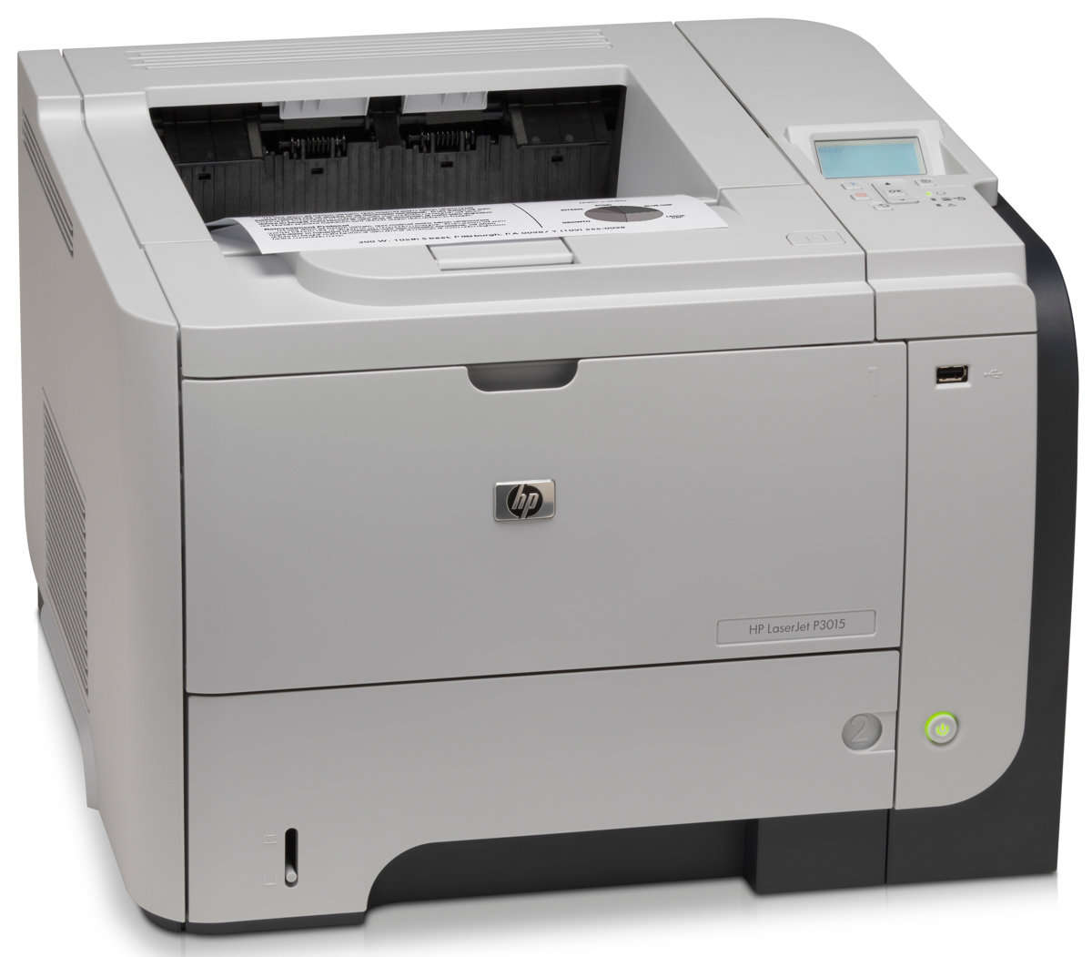 HP Laser Printer LaserJet Enterprise P3015  Printer - 80% Toner Left