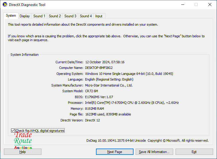 MSI CR72 6M 17.3 Inch i7 Gaming Laptop